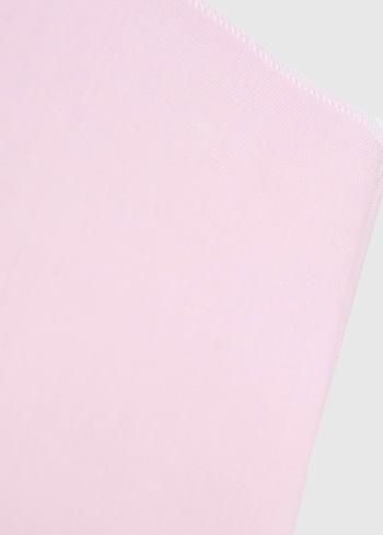 Розовый мужской карманный платок - back