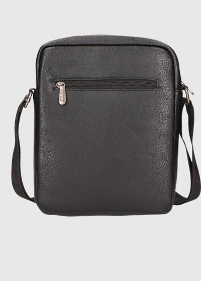 Palmiro black mens bag - back