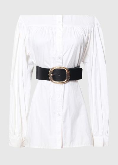 Cornelia black belt - back