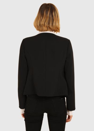 Maurelia melna sieviešu žakete - back