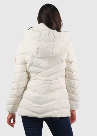 Esmer белая женская короткая куртка - back
