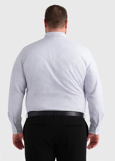 Lielo izmēru vīriešu klasiskais krekls - back