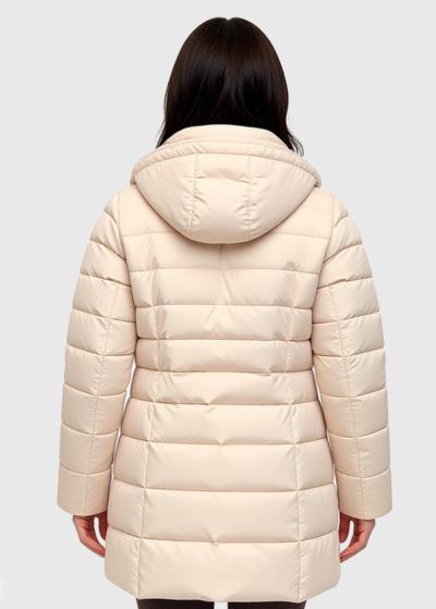 Lucetta женская куртка Большого размера с капюшоном - back
