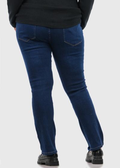 Kani Lielo izmēru zili džinsi - back