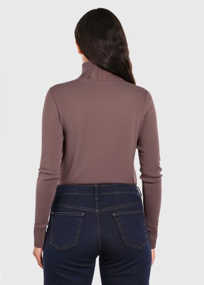 Kristianna džemperis ar augstu apkakli - back