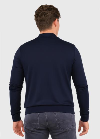 Kristianna tumši zils vīriešu džemperis  - back