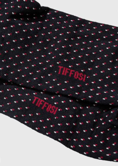 Vīriešu zeķes ar rakstu - back