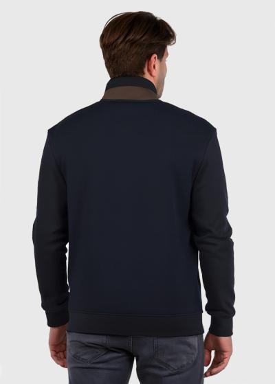 Jurij tumši zila vīriešu jaka - back