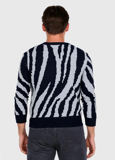 Jon vīriešu džemperis ar printu - back