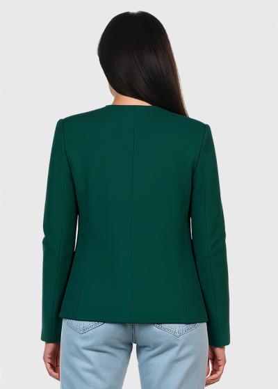 Isla zaļa īsa žakete - back