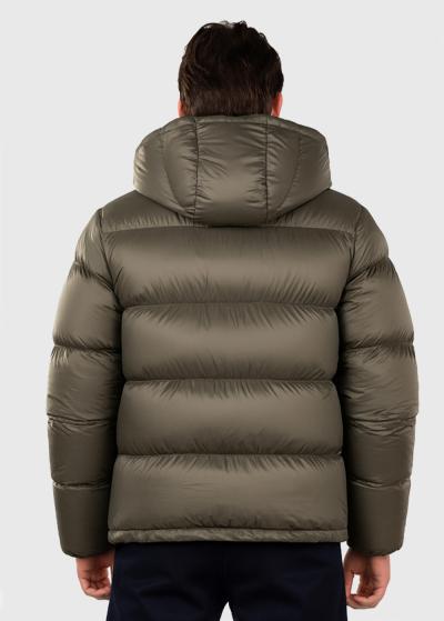 Estas haki īsa jaka ar kapuci - back