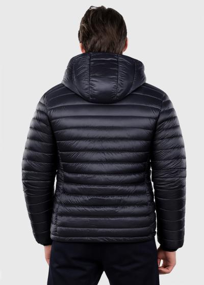 Eldar melna īsa jaka - back