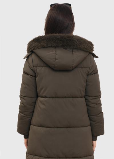 Demetria haki sieviešu jaka - back