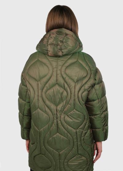 Ciel haki jaka ar kapuci - back