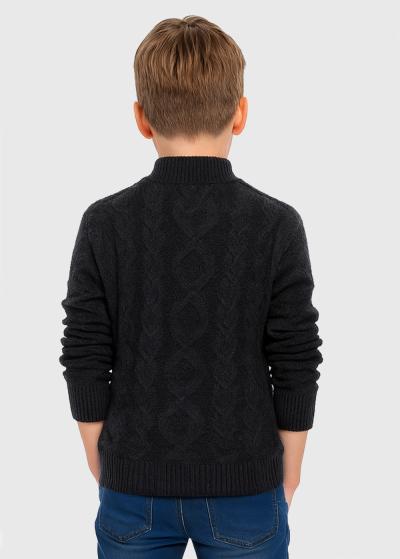 Azur melns džemperis - back