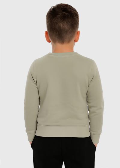 Clement bēšs vienkrāsains džemperis - back