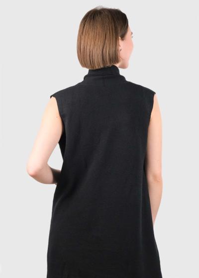 Camilla melns kardigans - back