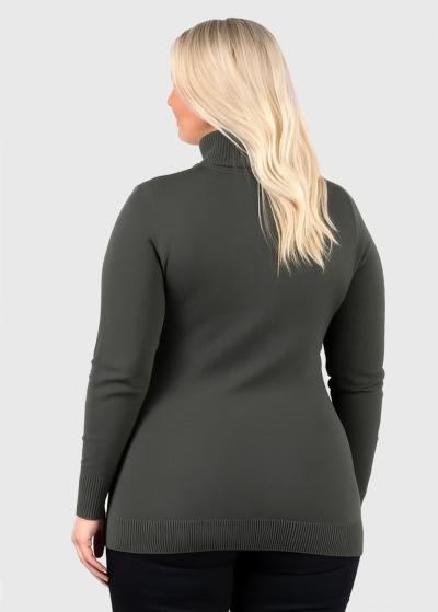 Eulalia haki sieviešu bītlene - back