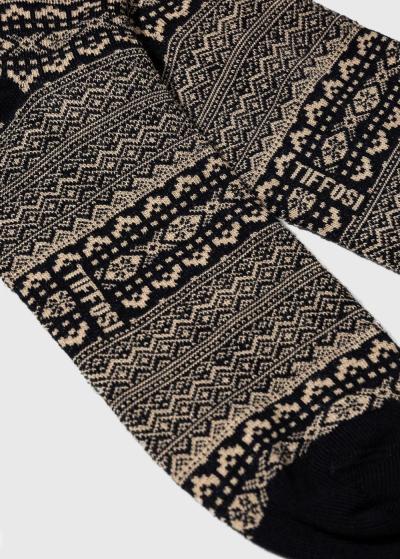 Vīriešu zeķes ar rakstu - back