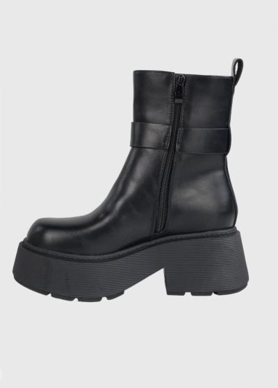 Dais melni zābaki ar augstu zoli - back