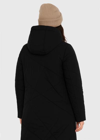 Dasha melna gara jaka ar šķēlumiem sānos - back