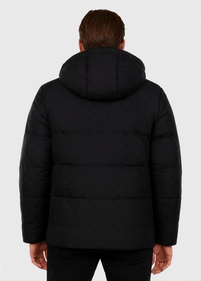 Aro melna īsa jaka - back