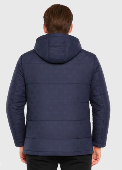 Aro tumši zila īsa jaka - back