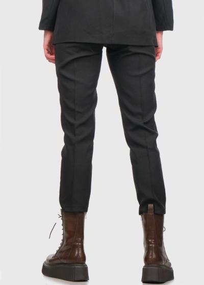 Piper melnas sieviešu bikses - back