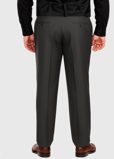 Tian Lielo izmēru tumši pelēkas bikses - back