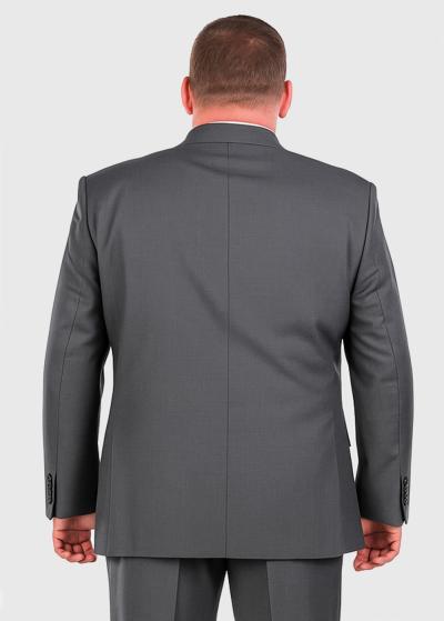 Tian Lielo izmēru tumši pelēka žakete - back