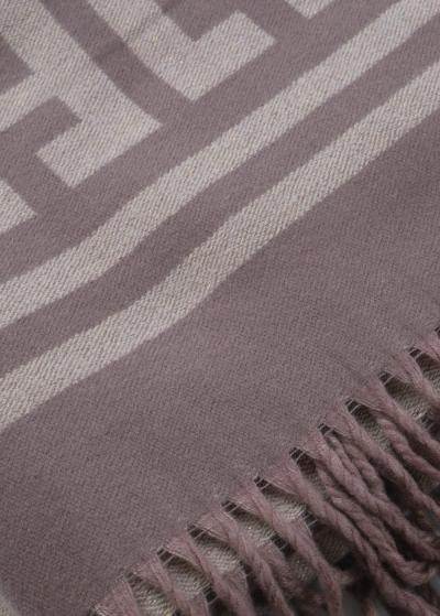 Morgana sieviešu šalle ar bārkstīm  - back