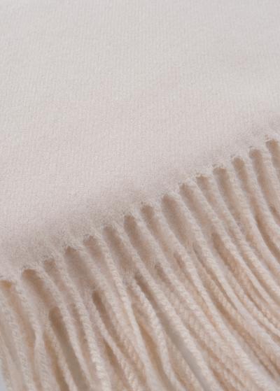 Shell bēša šalle ar bārkstīm  - back