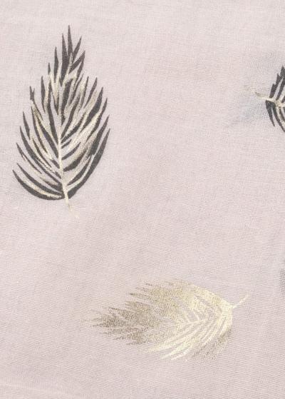 Melissa bēšs lakats ar rakstu - back