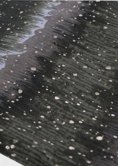 Tilly tumši zaļš lakats - back