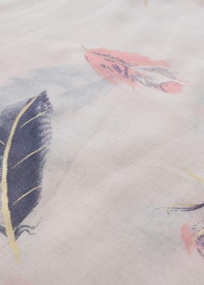 Mary bēšs lakats ar rakstu  - back