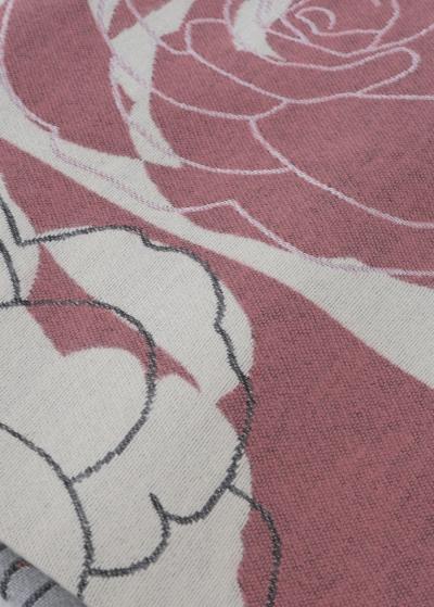 Marilyn rozā lakats ar rakstu  - back