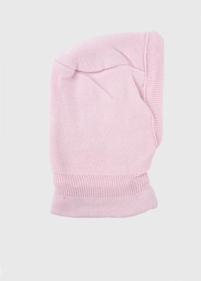 Sally gaiši rozā silta balaklava - back