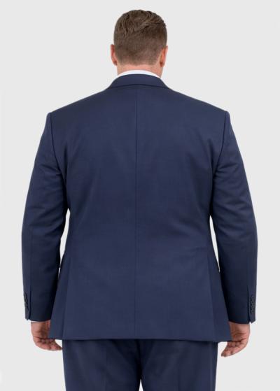 Kevin tum&scaron;i zils klasisks uzvalks ar vilnu - back