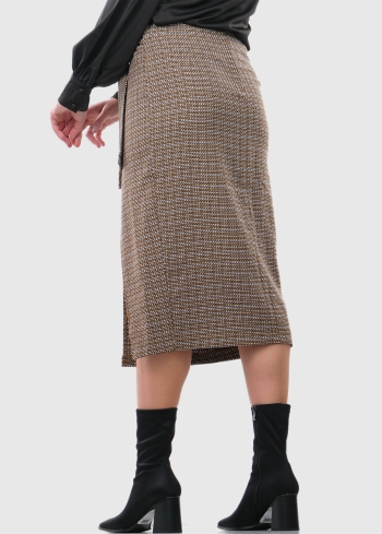 Cinzia юбка с боковым разрезом - back