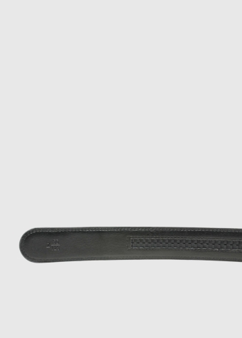 Baltassare dark grey leather belt - back
