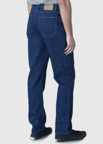 Amando Regular Fit темно-синие джинсы Больших размеров - back