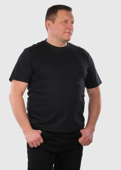 Flyers Plus Size black men's t-shirt