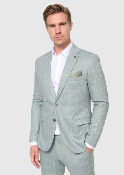 Angelo light green men's blazer