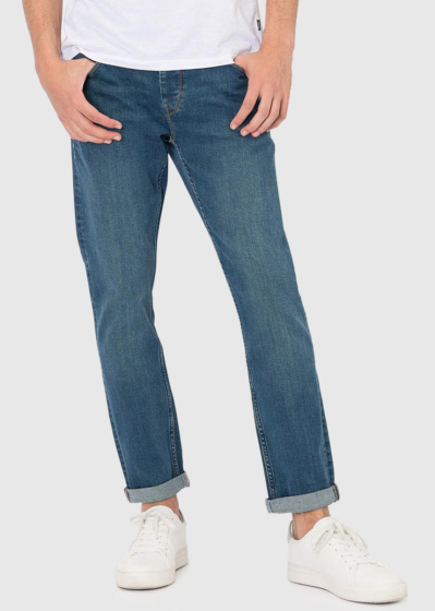 Regular Fit синие мужские джинсы