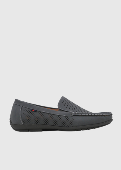 Rolando grey moccasins