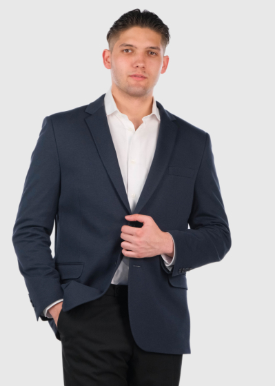 Cebrián dark blue men's blazer
