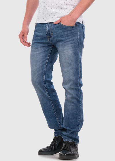 Tarquinio Slim Fit синие мужские джинсы
