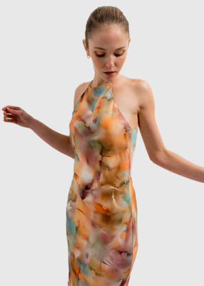 Long fitting dress