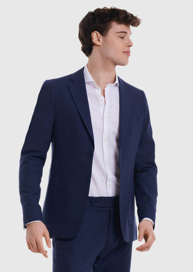 Lope dark blue men's blazer