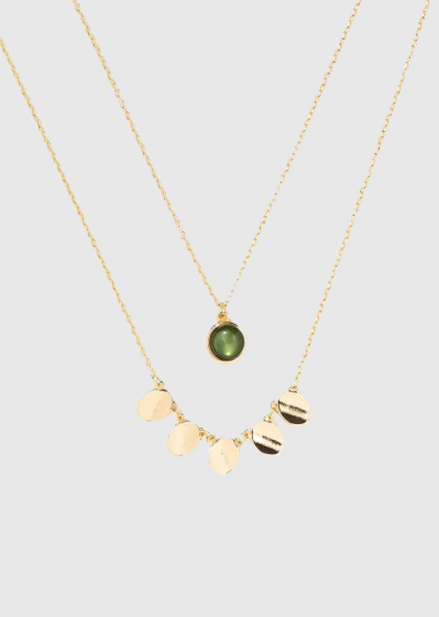 Aliya gold-colored necklace
